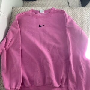 Nike Pink Crewneck Sweatshirt